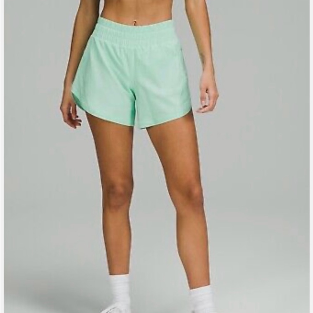 Lululemon Wild Mint Track that Midrise 5 in